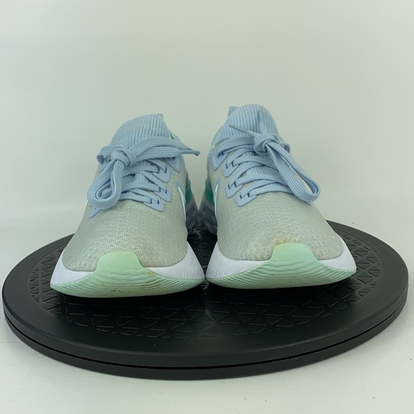 Nike React Infinity Run Flyknit Blue Running Shoes CD4372-400 Women's Size 6.5 - Picture 2 of 12